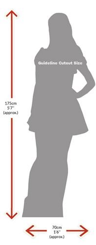 Celebrity Cutouts Megan Fox Grandeur Nature